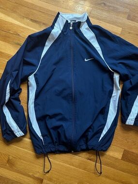Nike men Y2K Jacket Navy & White